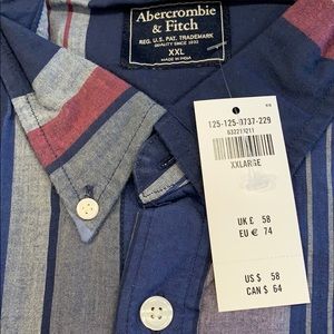Abercrombie & Fitch Shirts - NWT men’s Abercrombie and Fitch plaid shirt XXL Abercrombie & Fitch Shirts - NWT men’s Abercrombie and Fitch plaid shirt XXL